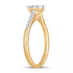 14K 0.35CT Diamond ring - Image 2