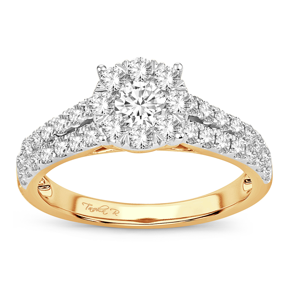 56569_1.jpg 14K 1.00CT Diamond ring - Image 1
