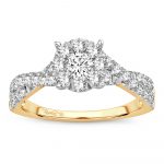 14K 1.00CT Diamond ring