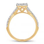 14K 1.00CT Diamond ring - Image 3