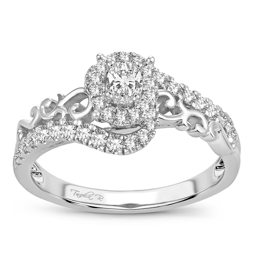 56596_1.jpg 14K 0.50CT Diamond ring - Image 1