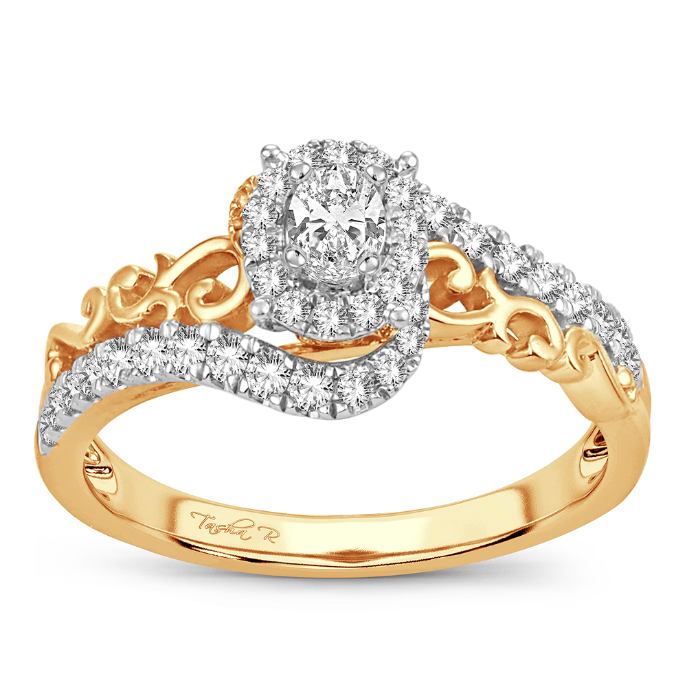 56598_1.jpg 14K 0.50CT Diamond ring - Image 1