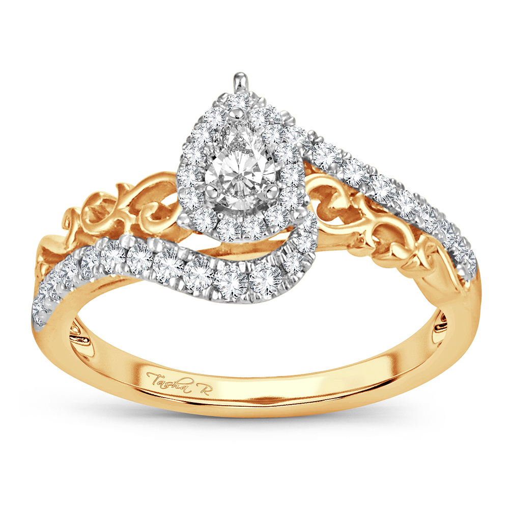 56603_1.jpg 14K 0.50CT Diamond ring - Image 1