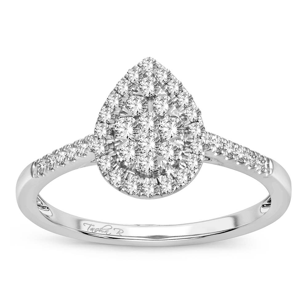 56627_1.jpg 14K 0.33CT Diamond ring - Image 1