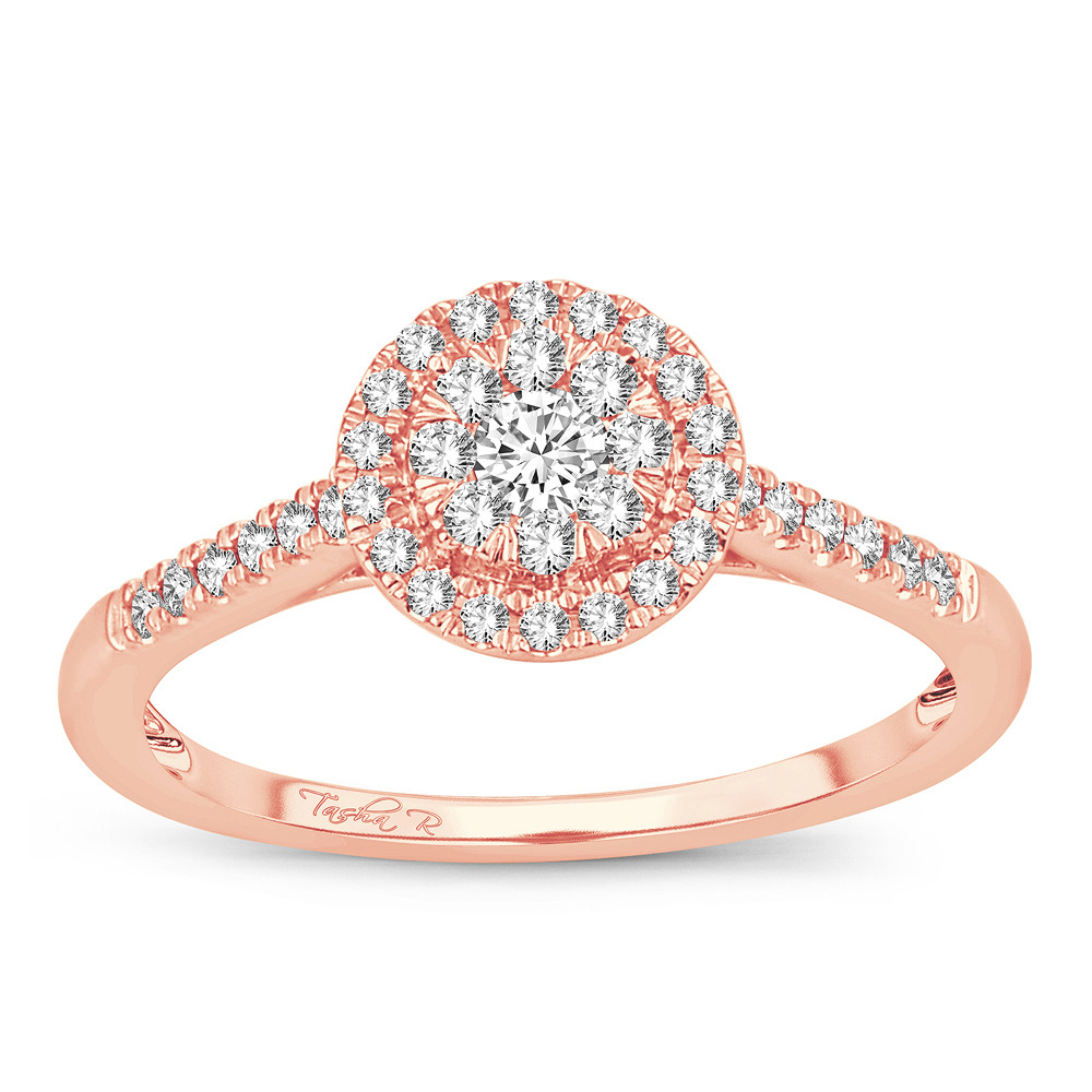 56637_1.jpg 14K 0.33CT Diamond ring - Image 1