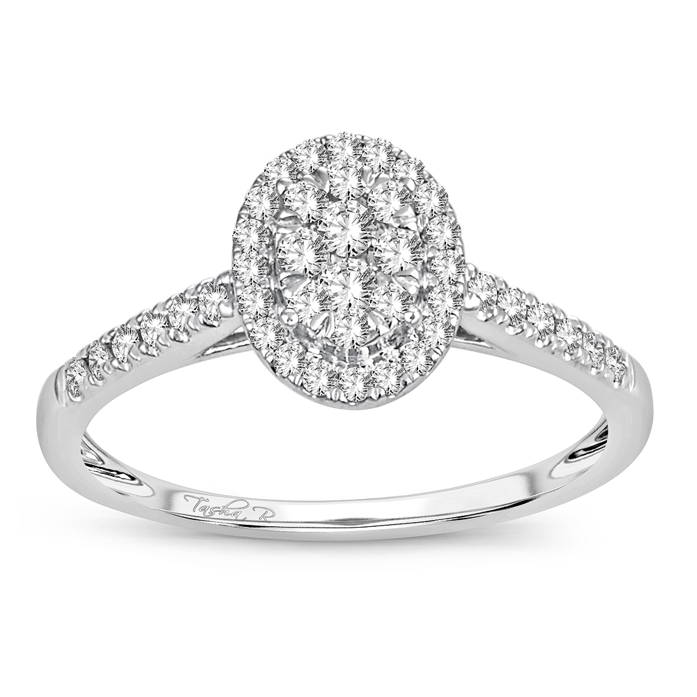 56638_1.jpg 14K 0.33CT Diamond ring - Image 1