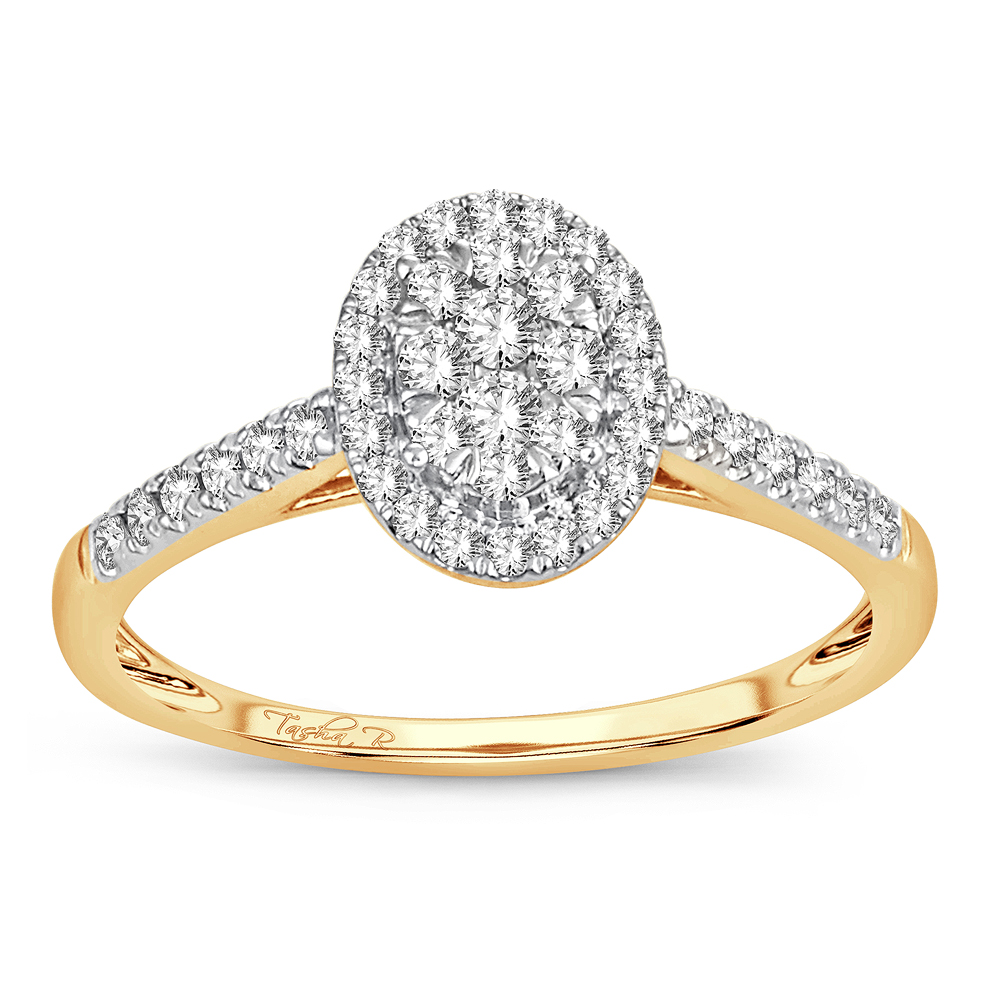 56641_1.jpg 14K 0.33CT Diamond ring - Image 1