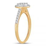 14K 0.33CT Diamond ring - Image 2