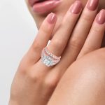 14K 4.00CT Diamond bridal ring - Image 4