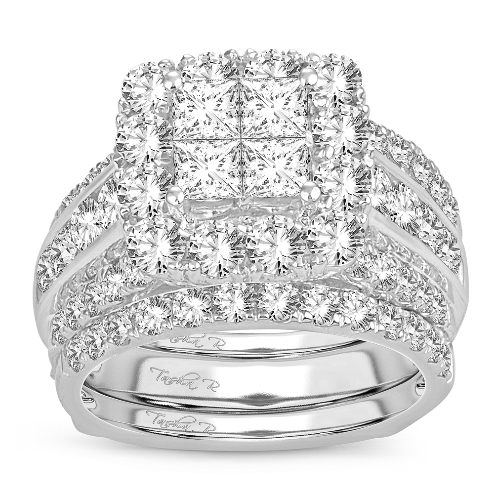 56676_1.jpg 14K 4.00CT Diamond bridal ring - Image 1