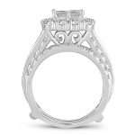 14K 4.00CT Diamond bridal ring - Image 3