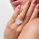14K 4.00CT Diamond bridal ring - Image 4
