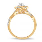 14K 0.50CT Diamond ring - Image 3