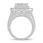 14K 4.00CT Diamond bridal ring - Image 3