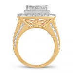 14K 4.00CT Diamond bridal ring - Image 3