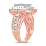 14K 4.00CT Diamond bridal ring - Image 2