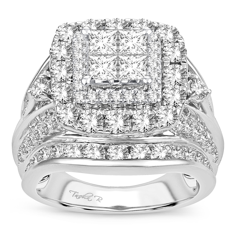 56709_1.jpg 14K 4.00CT Diamond bridal ring - Image 1