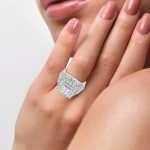 14K 4.00CT Diamond bridal ring - Image 4