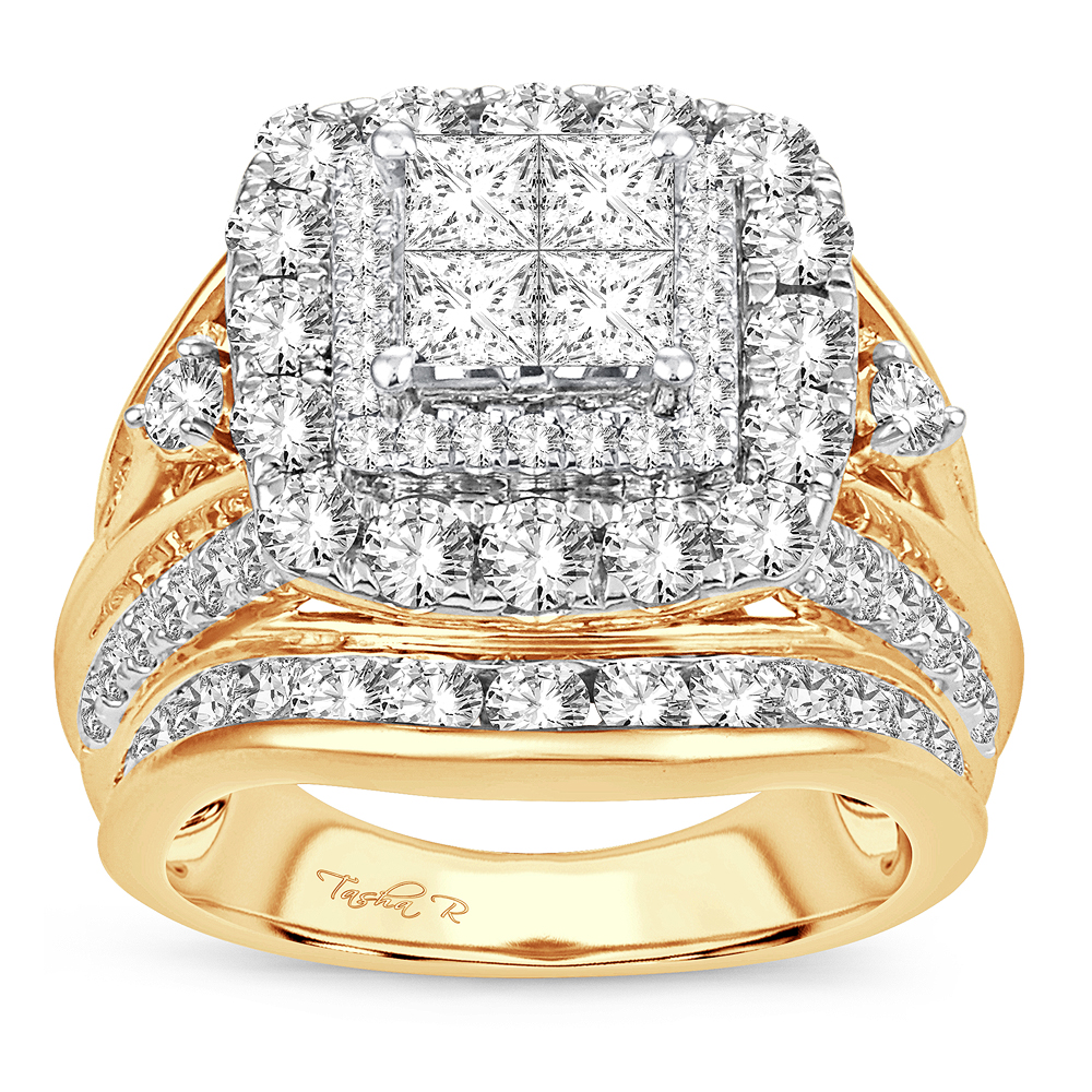 56710_1.jpg 14K 4.00CT Diamond bridal ring - Image 1