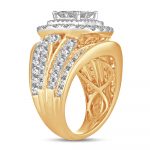 14K 4.00CT Diamond bridal ring - Image 2