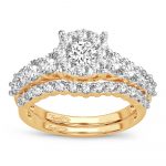 14K 2.00CT Diamond bridal set