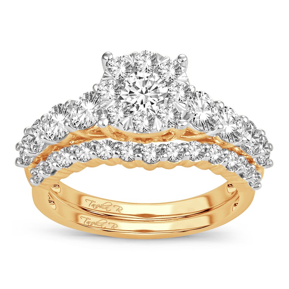 56719_1.jpg 14K 2.00CT Diamond bridal set - Image 1