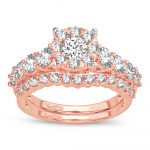 14K 2.00CT Diamond bridal set