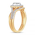 14K 0.55CT Diamond bridal set - Image 2