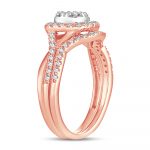 14K 0.55CT Diamond bridal set - Image 2