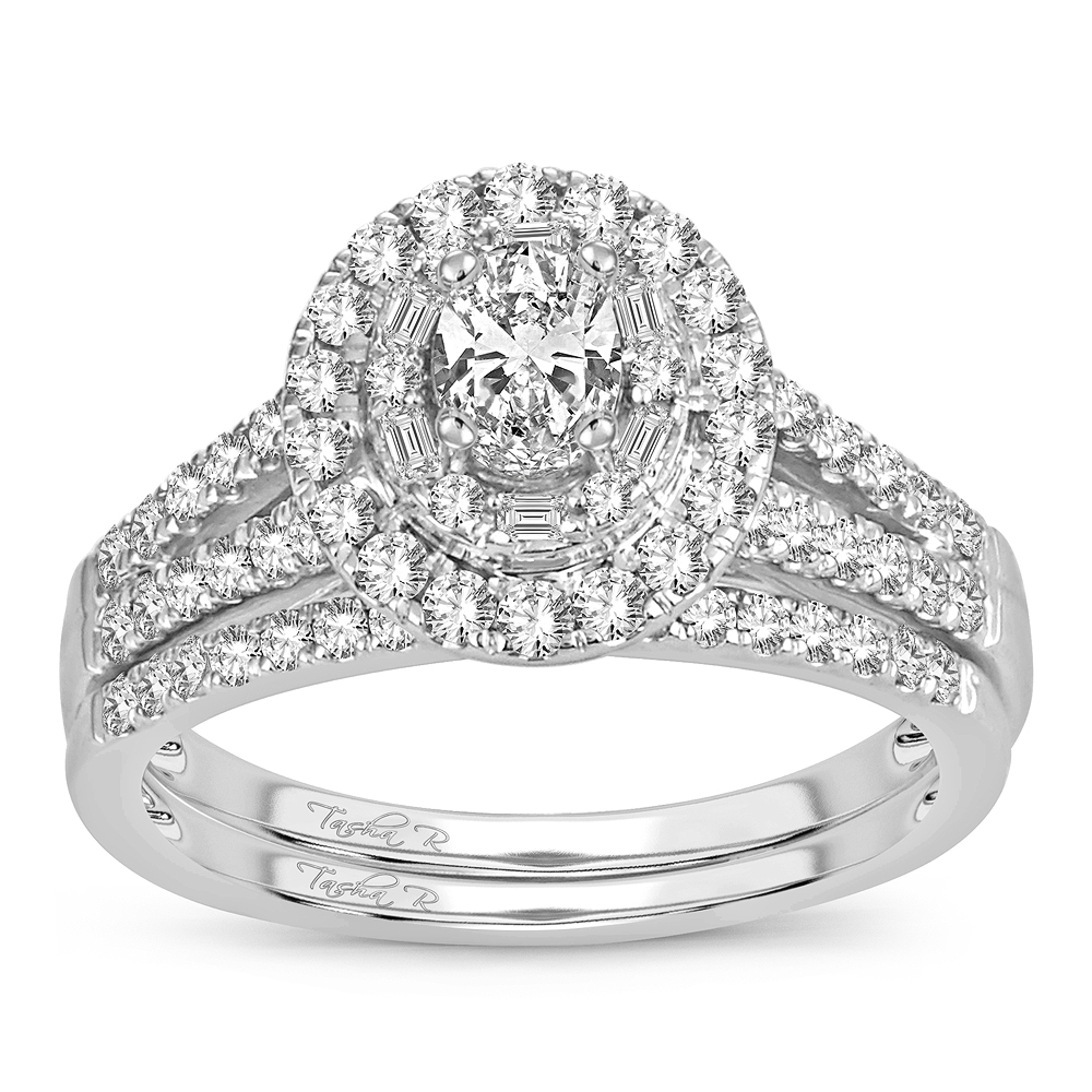 56724_1.jpg 14K 1.00CT Diamond bridal set - Image 1