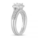 14K 0.50CT Diamond bridal set - Image 2