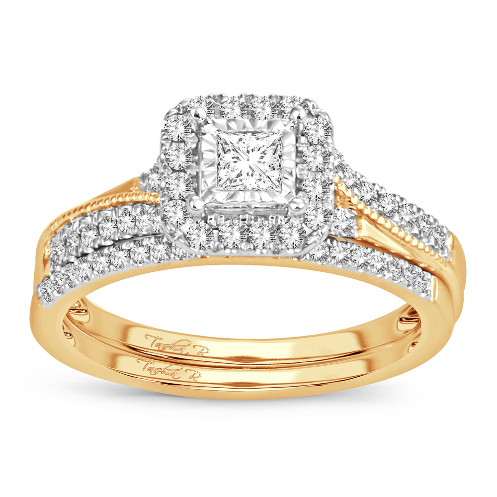 56788_1.jpg 14K 0.50CT Diamond bridal set - Image 1