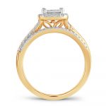 14K 0.50CT Diamond bridal set - Image 3