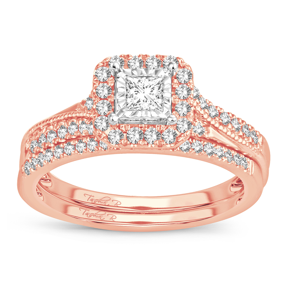 56789_1.jpg 14K 0.50CT Diamond bridal set - Image 1