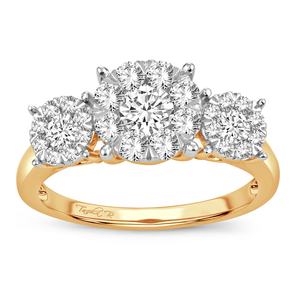56797_1.jpg 14K 1.01CT Diamond ring - Image 1