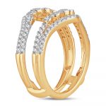14K 0.50CT Diamond ring guard - Image 2