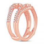 14K 0.50CT Diamond ring guard - Image 2