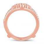 14K 0.50CT Diamond ring guard - Image 3