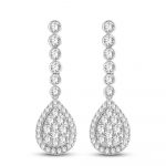 14K 3.01CT Diamond Earrings - Image 2