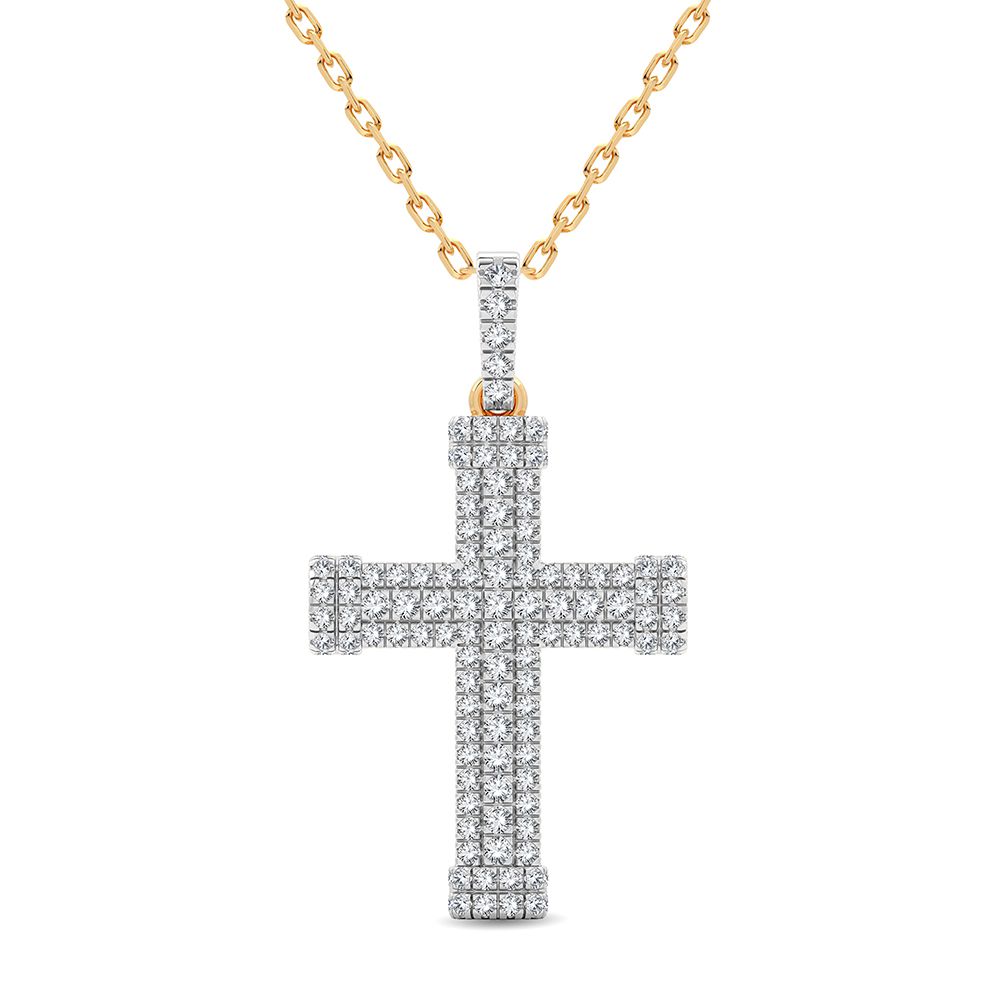 57715_1.jpg 14K 1.00CT Diamond Pendant - Image 1