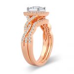 14K 0.62CT Diamond Bridal Ring - Image 2