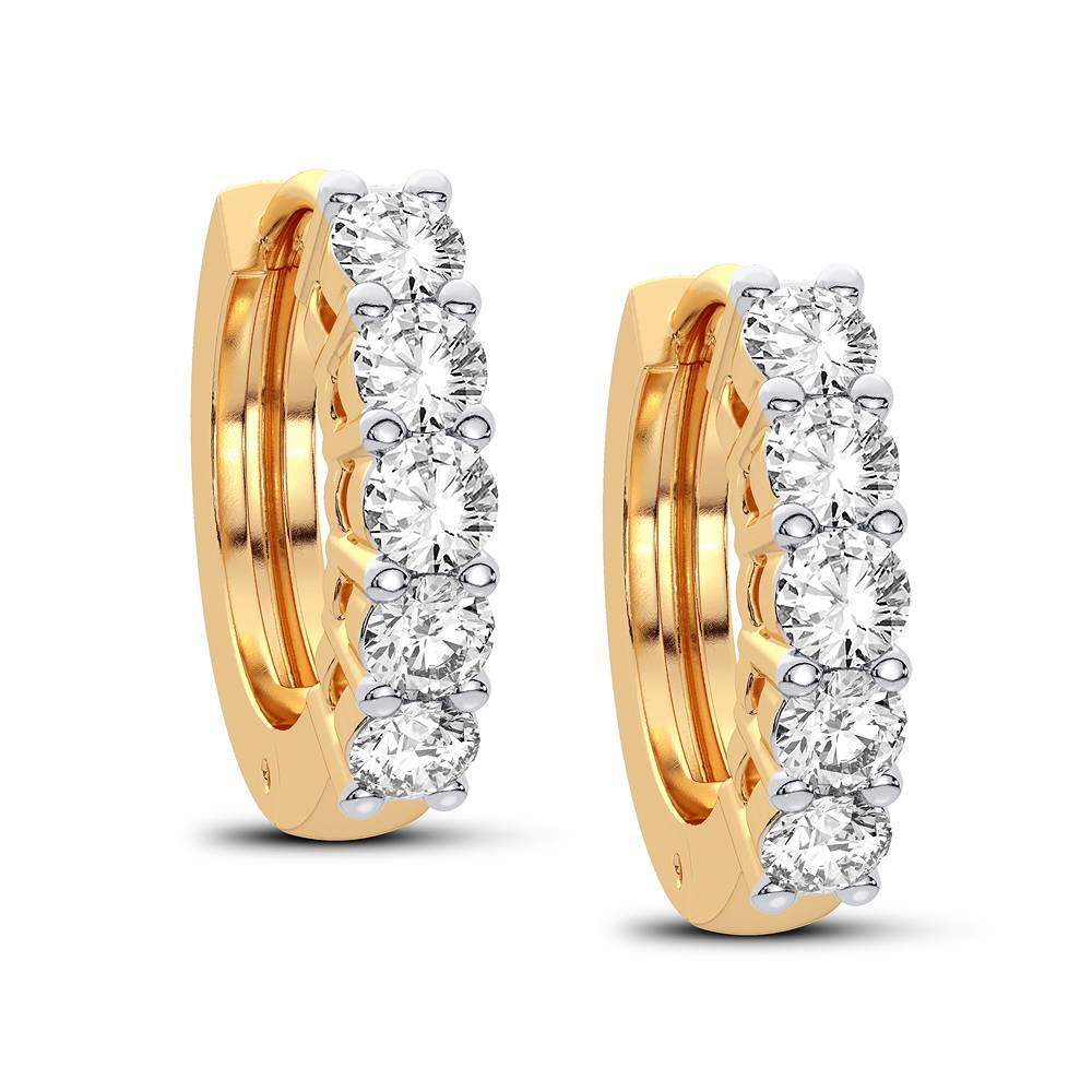 57843_1.jpg 14K 0.27CT Diamond Earring - Image 1