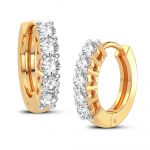 14K 0.27CT Diamond Earring - Image 2