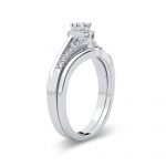 14K 0.25CT Diamond Bridal Ring - Image 2