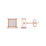 10K 0.05CT Diamond Earring - Image 2