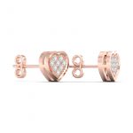10K 0.05CT Diamond Earring - Image 3