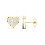 10K 0.20CT Diamond Earring - Image 3