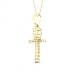 10K 0.38CT Diamond Pendant - Image 3