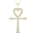 10K 0.20CT Diamond Pendant