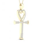 10K 0.20CT Diamond Pendant - Image 2